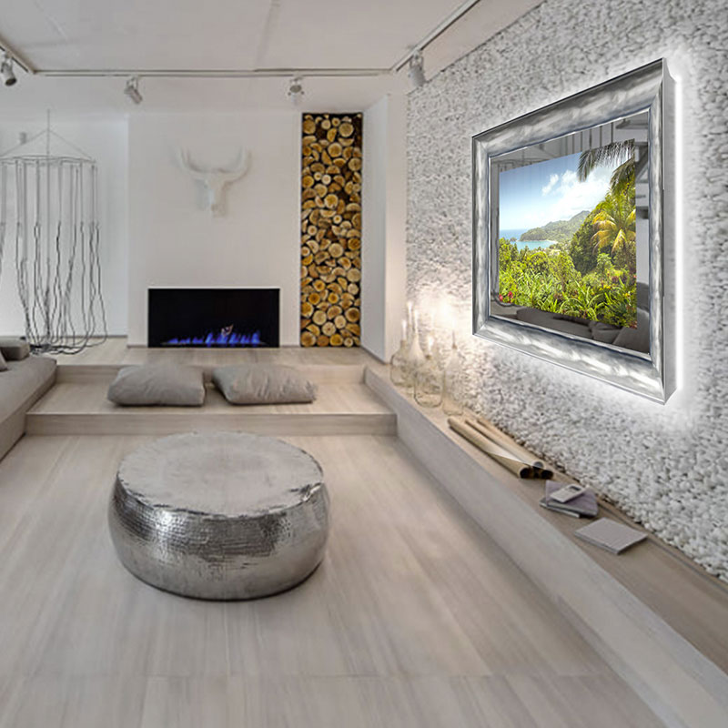 Téléviseur miroir gamme salon modèle Stardust - Hymage